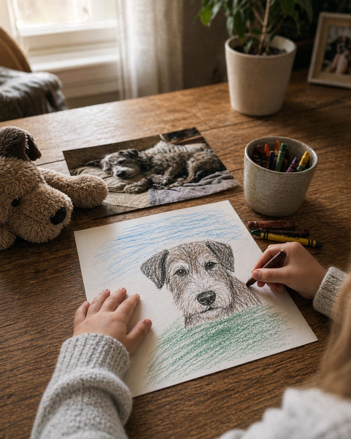 Imagen principal del artículo Cómo hablar con niños sobre la muerte de una mascota